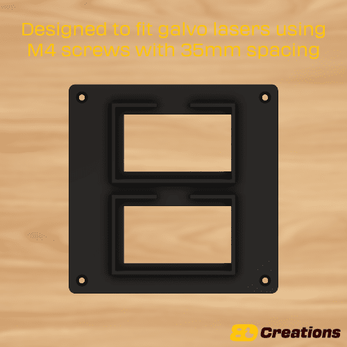 Wallet Jig for Galvo Laser - LoneStar Adhesive