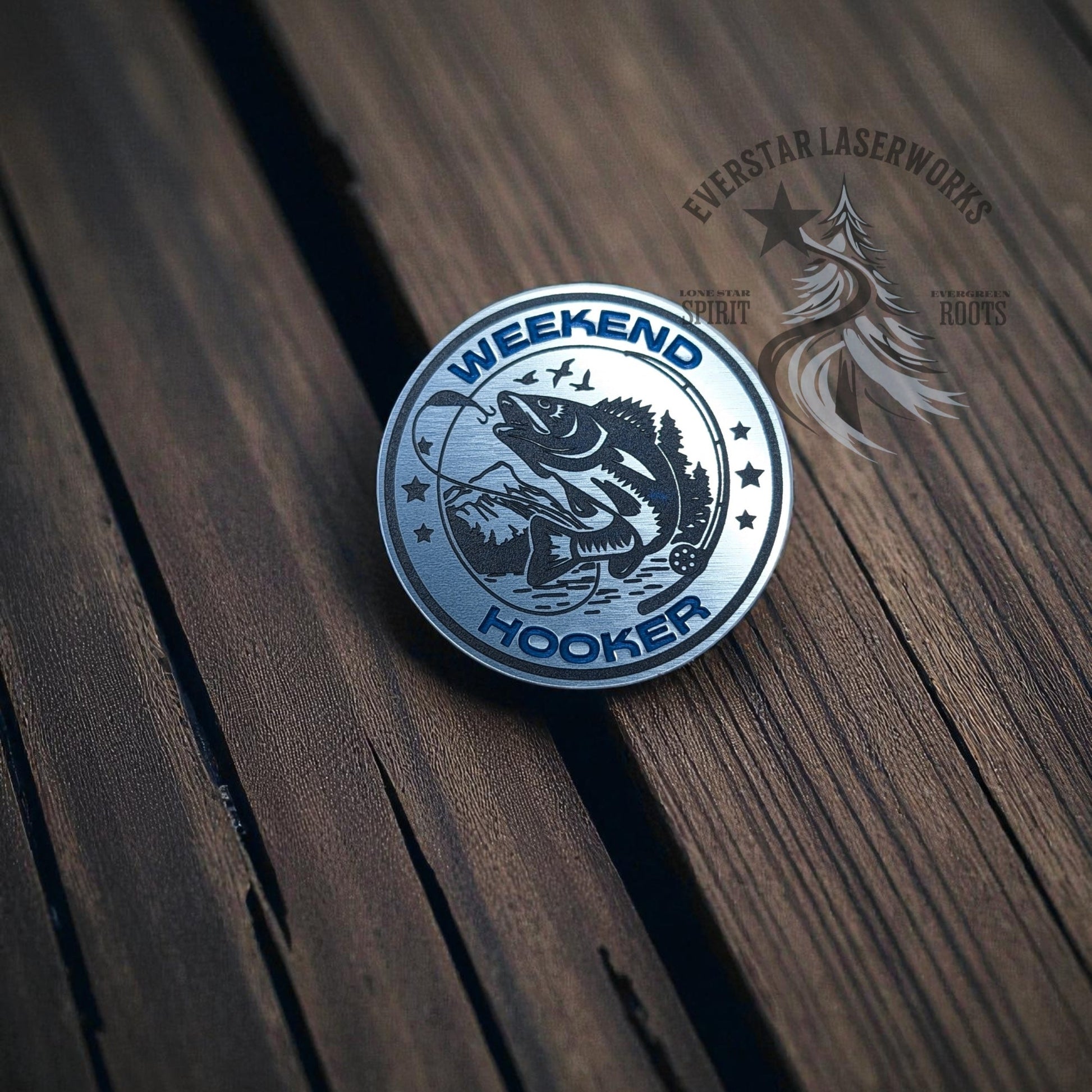 Weekend Hooker Stainless Acrylic Patch - LoneStar Adhesive