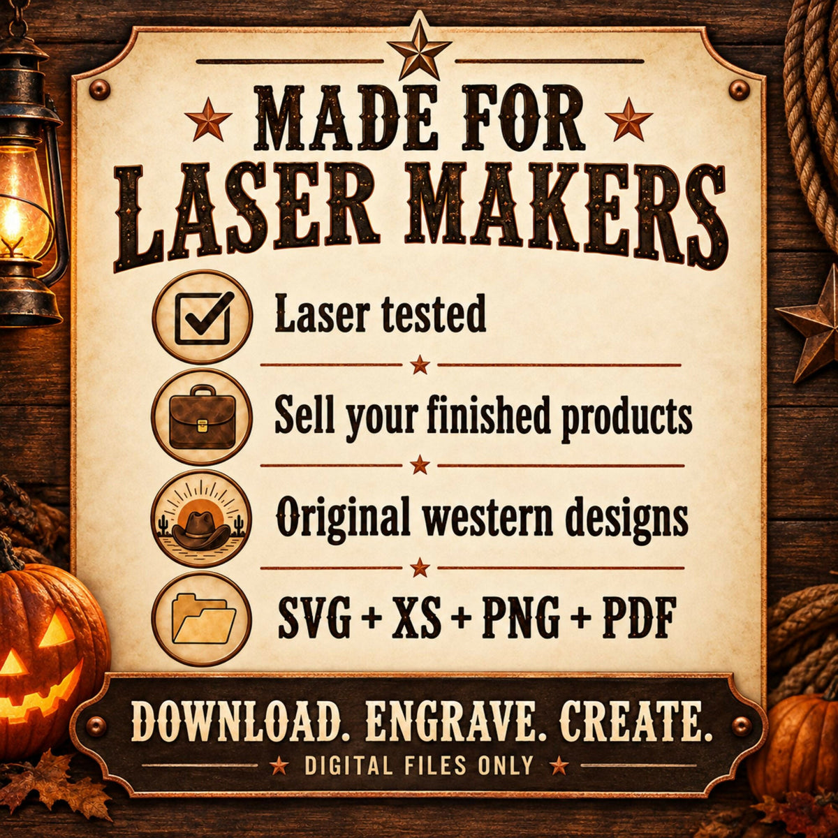 Western Halloween Hat Patch SVG Bundle Vol 2, 8 Laser Engraving Designs, Cowboy Ghosts, Boohaw, Digital Download - #LoneStar Adhesive#