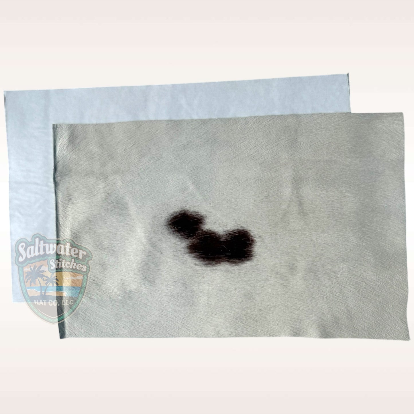 White Cowhide Panel - LoneStar Adhesive