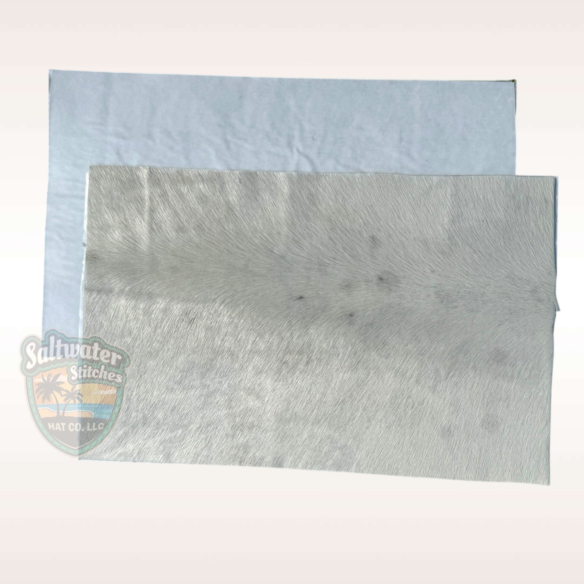 White Cowhide Panel - LoneStar Adhesive