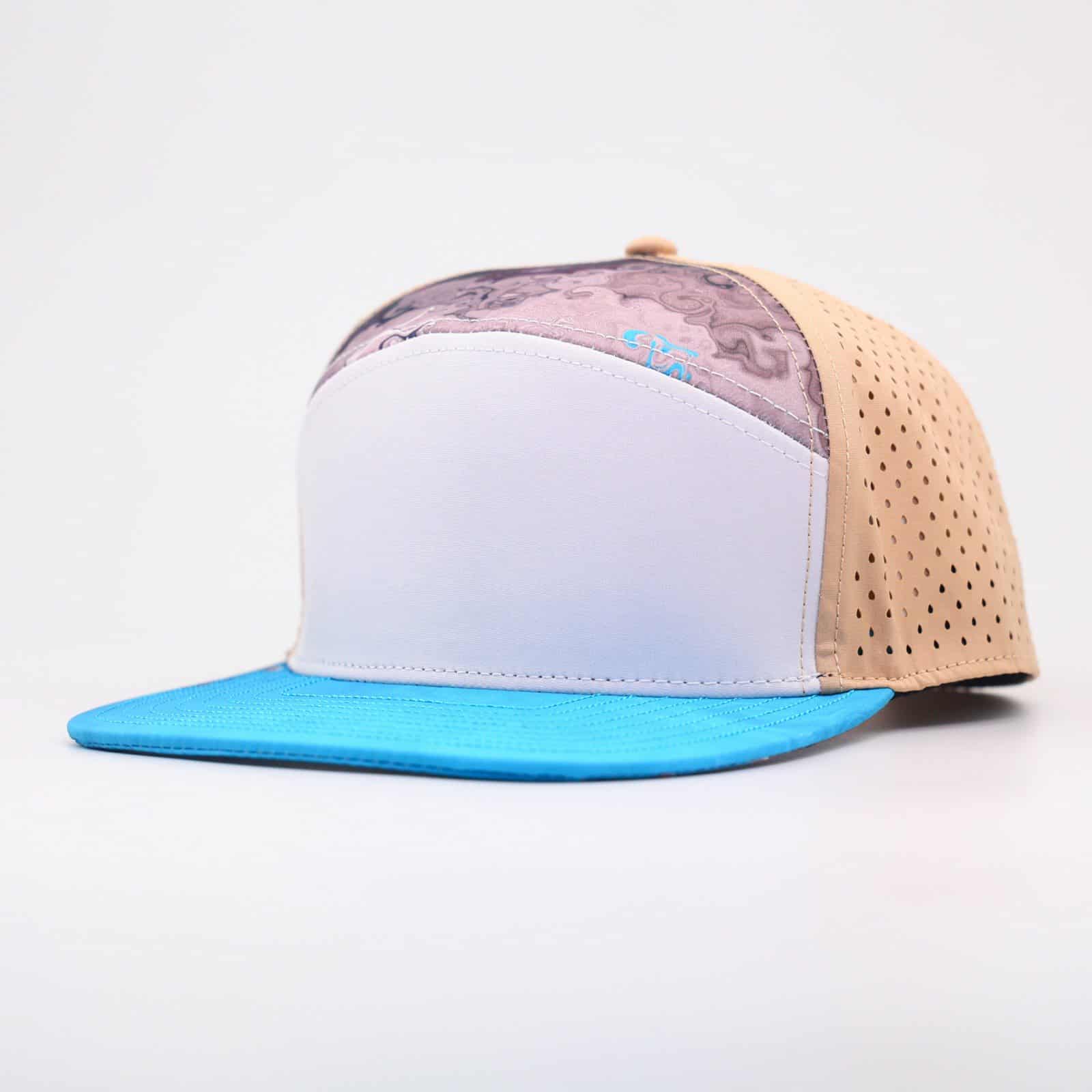 white front blue bill with brown back - LoneStar Adhesive