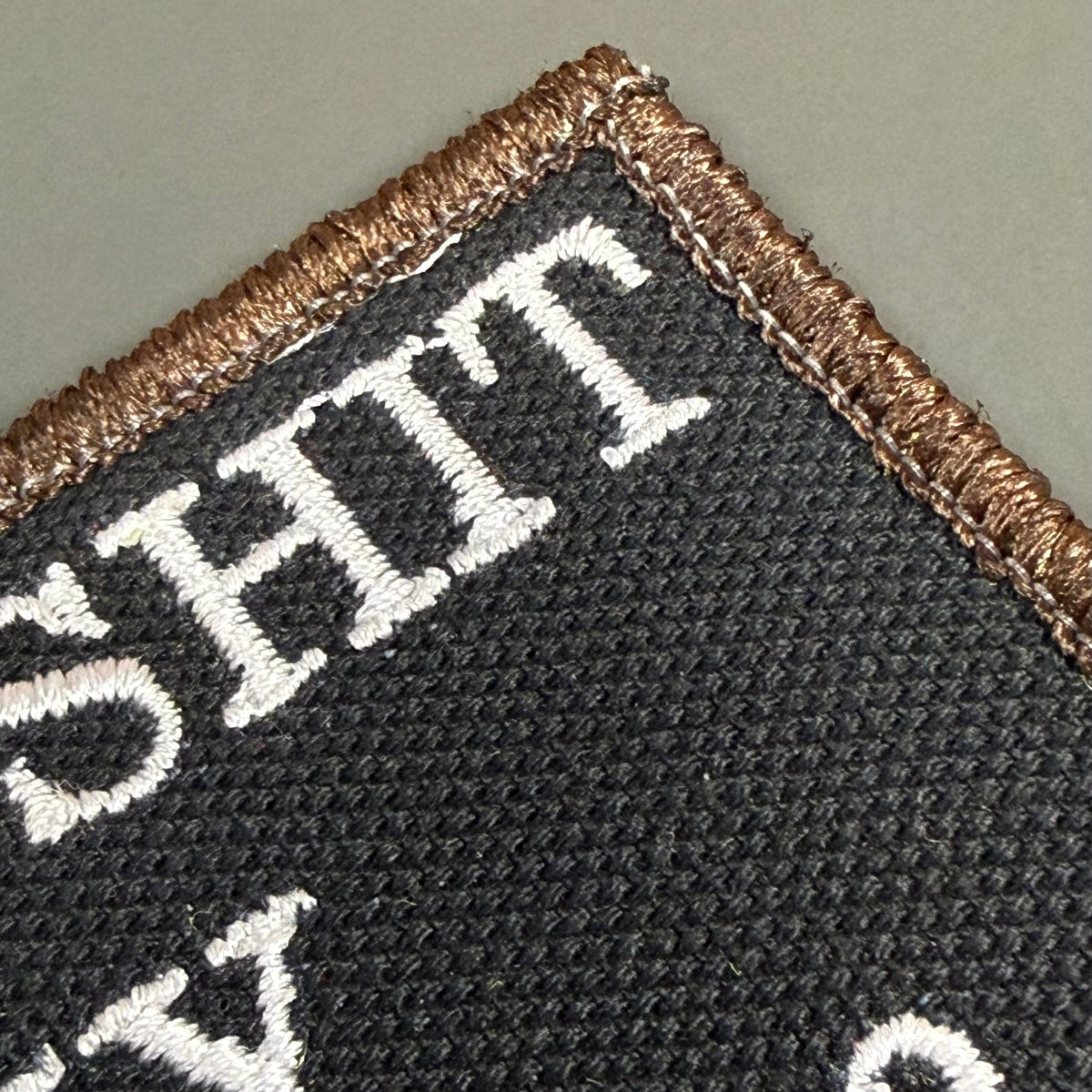 Who Shit My Pants? Funny Morale Patch, 2x3" | Made in USA | VELCRO® Brand Hook Backing - LoneStar Adhesive