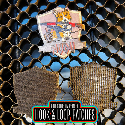 Wholesale Hook and Loop UV Printed Patches - LoneStar Adhesive