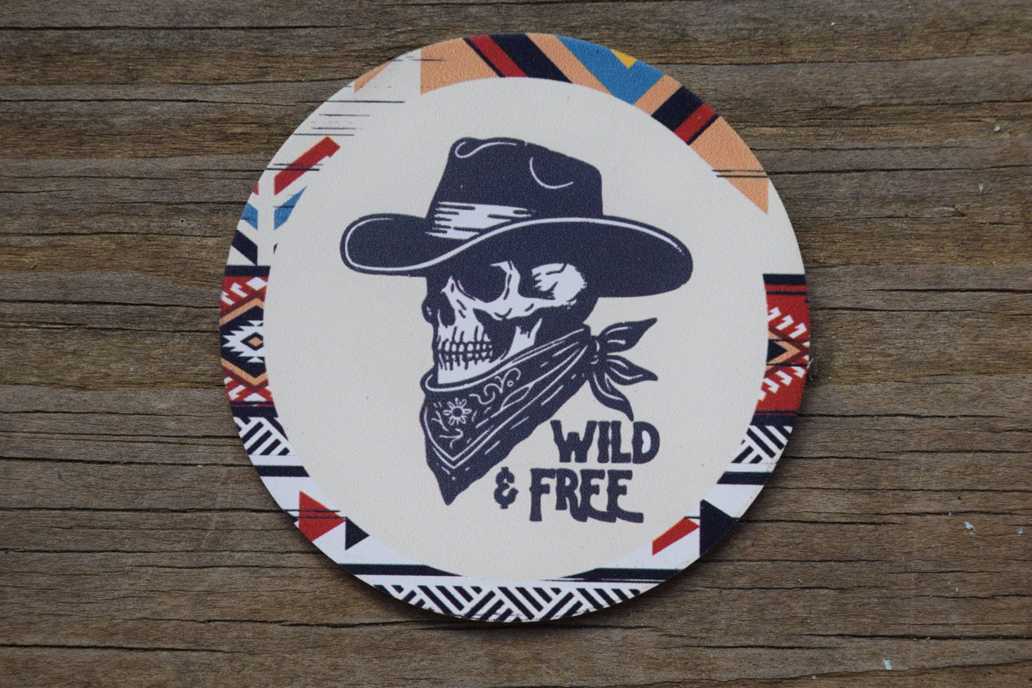 "Wild & Free" UV Printed Patches - LoneStar Adhesive