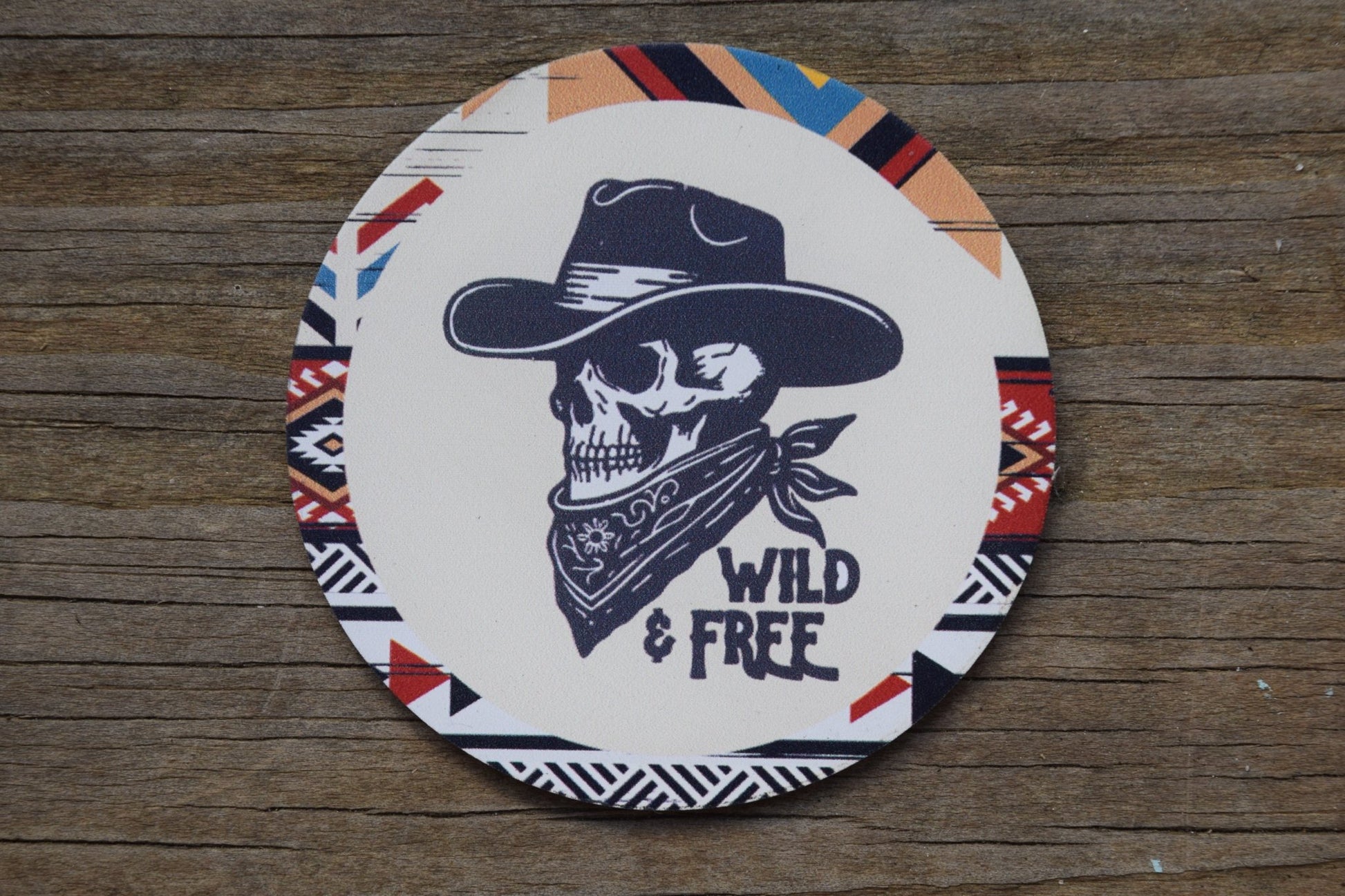 "Wild & Free" UV Printed Patches - LoneStar Adhesive