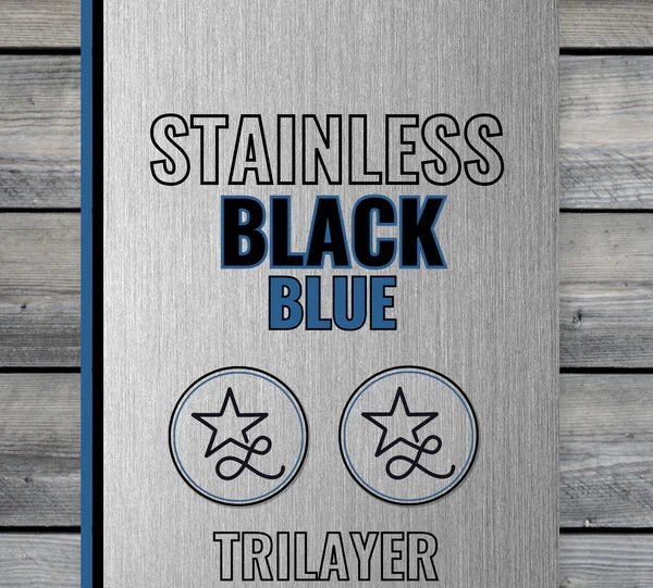 Wild Souls Never Die Buckle Stainless Acrylic Patch - LoneStar Adhesive