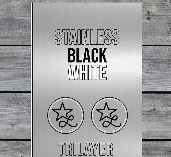 Wild Souls Never Die Buckle Stainless Acrylic Patch - LoneStar Adhesive