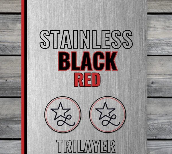 Wild Souls Never Die Buckle Stainless Acrylic Patch - LoneStar Adhesive