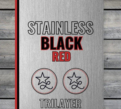 Wild Souls Never Die Buckle Stainless Acrylic Patch - LoneStar Adhesive