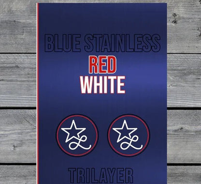 Wild Souls Never Die Buckle Stainless Acrylic Patch - LoneStar Adhesive