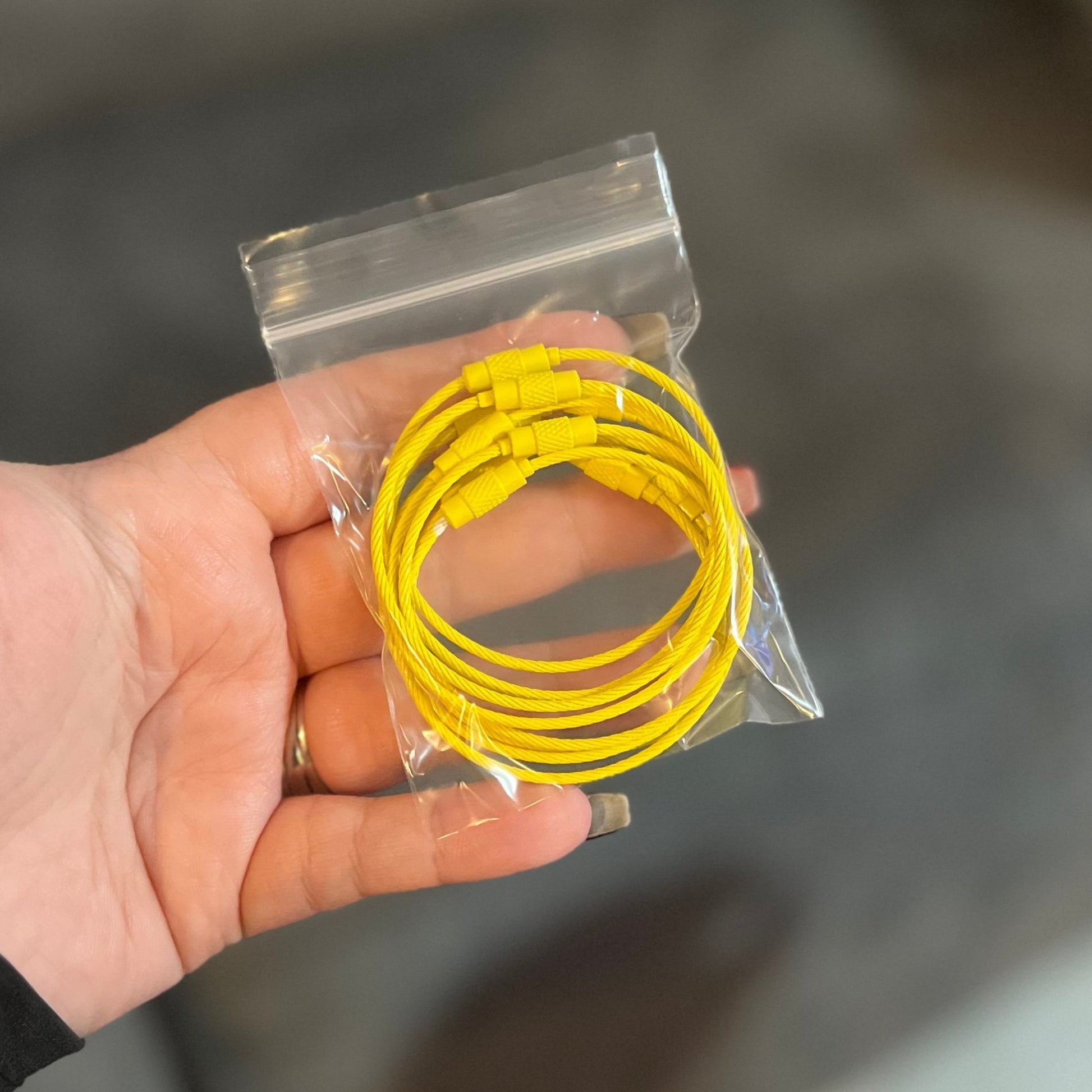 Wire Cable Keychain Thingie - LoneStar Adhesive