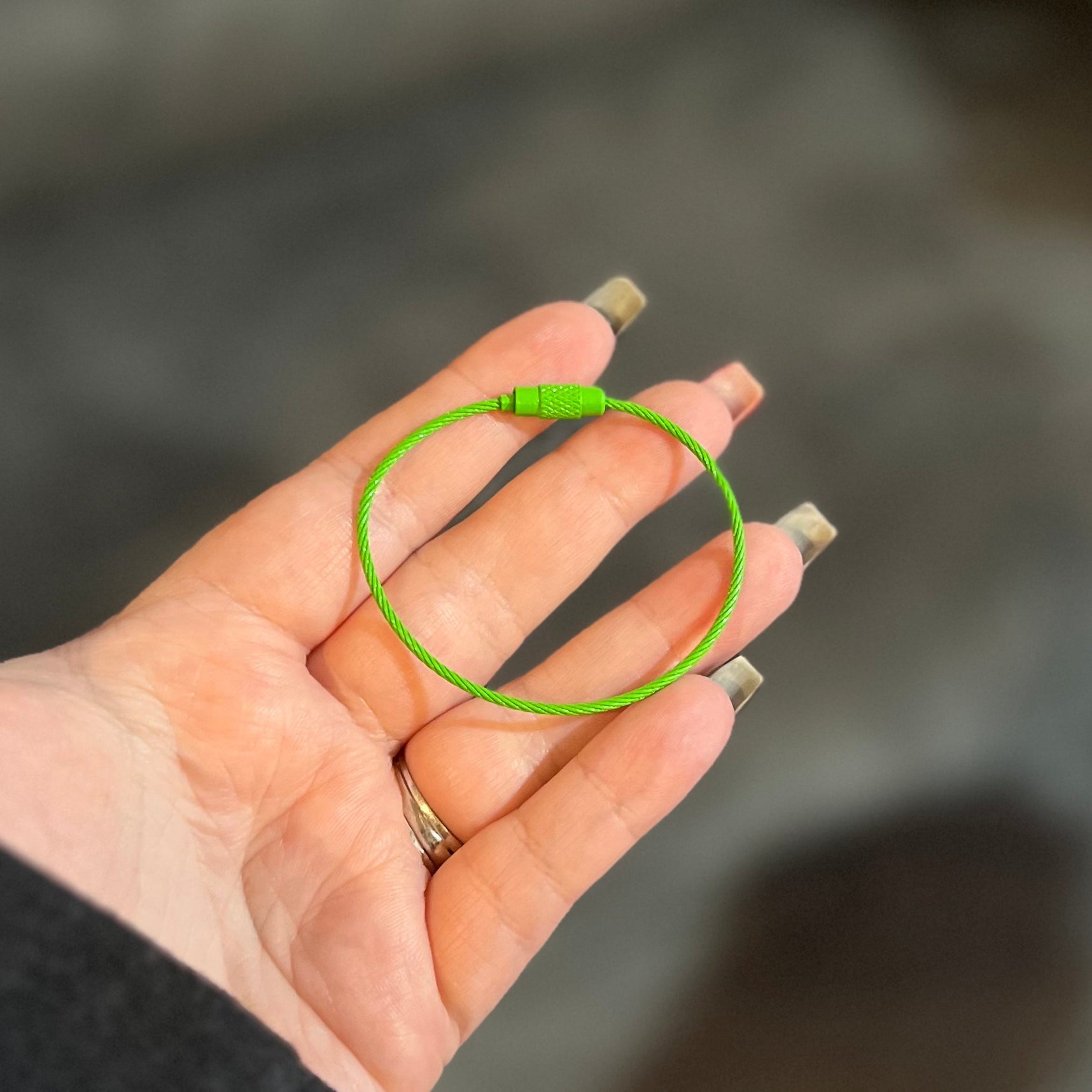 Wire Cable Keychain Thingie - LoneStar Adhesive