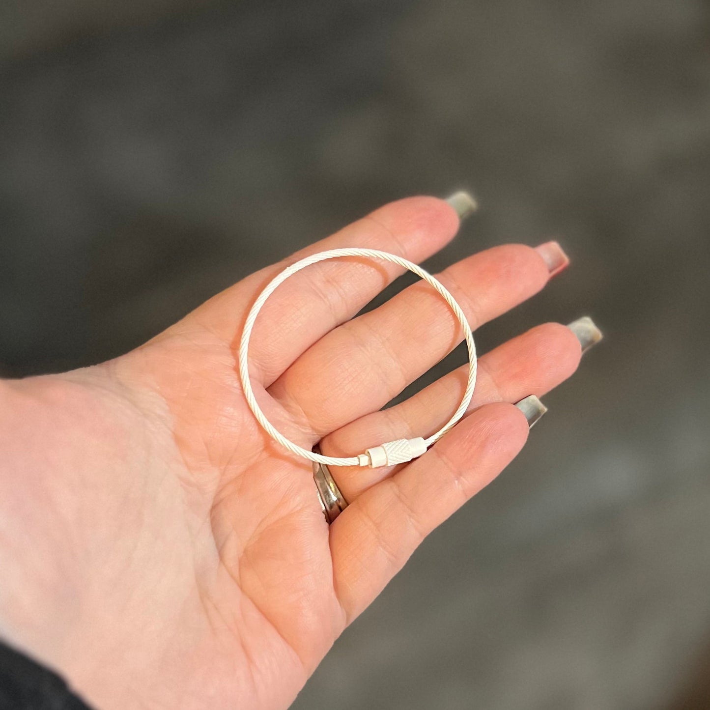 Wire Cable Keychain Thingie - LoneStar Adhesive