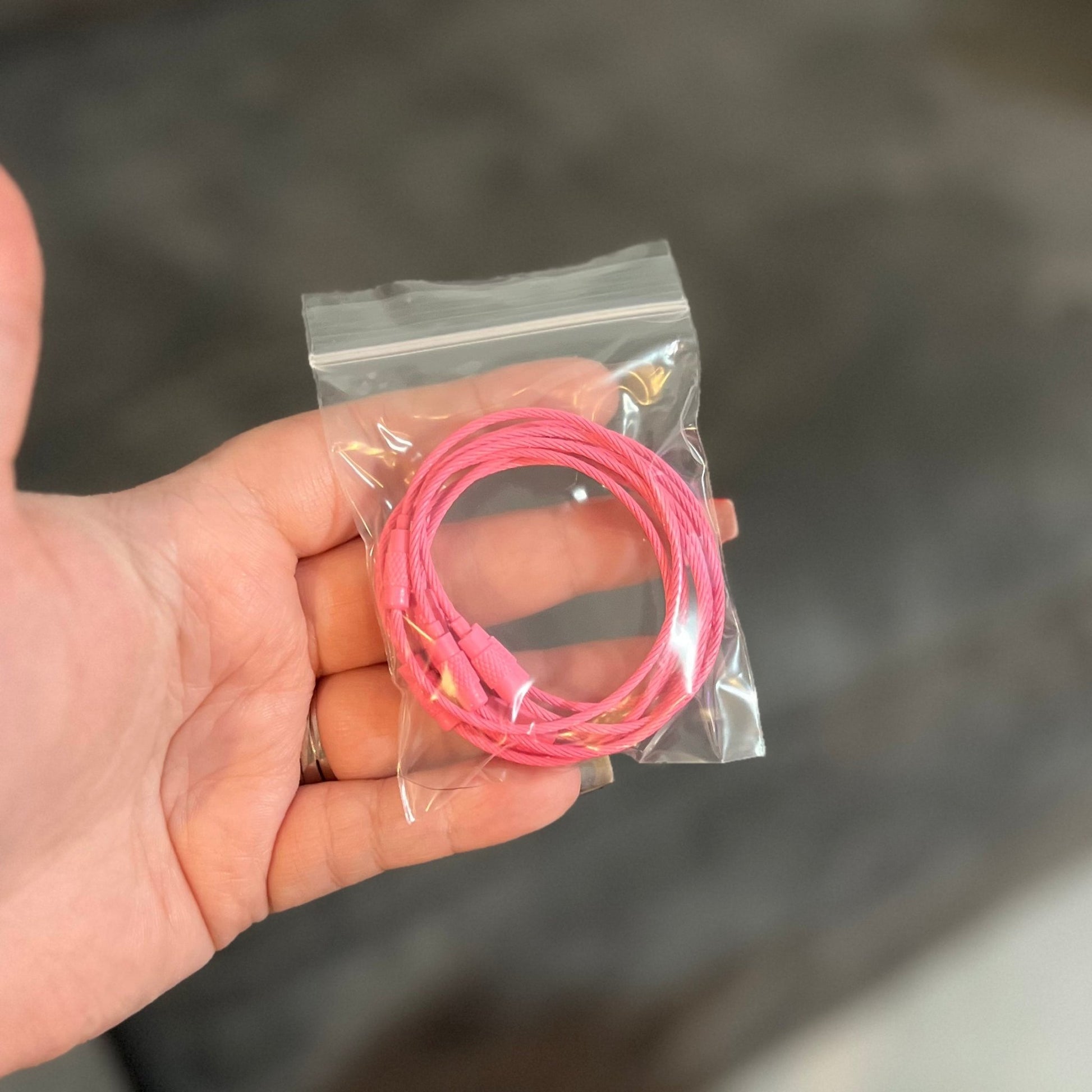 Wire Cable Keychain Thingie - LoneStar Adhesive