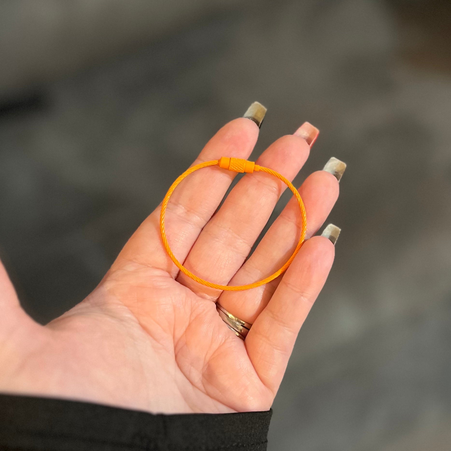 Wire Cable Keychain Thingie - LoneStar Adhesive