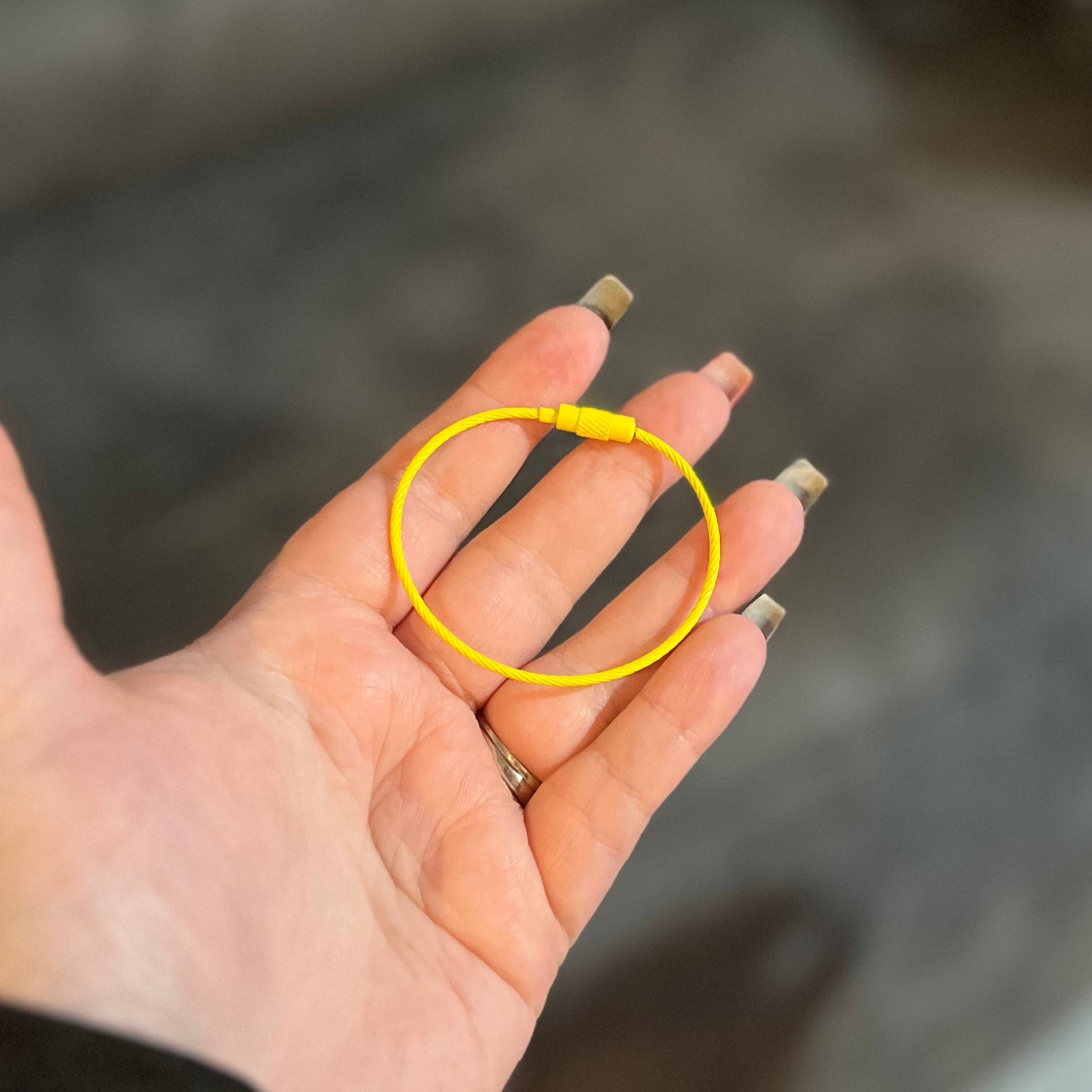 Wire Cable Keychain Thingie - LoneStar Adhesive