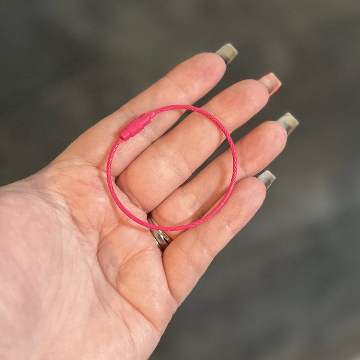 Wire Cable Keychain Thingie - LoneStar Adhesive