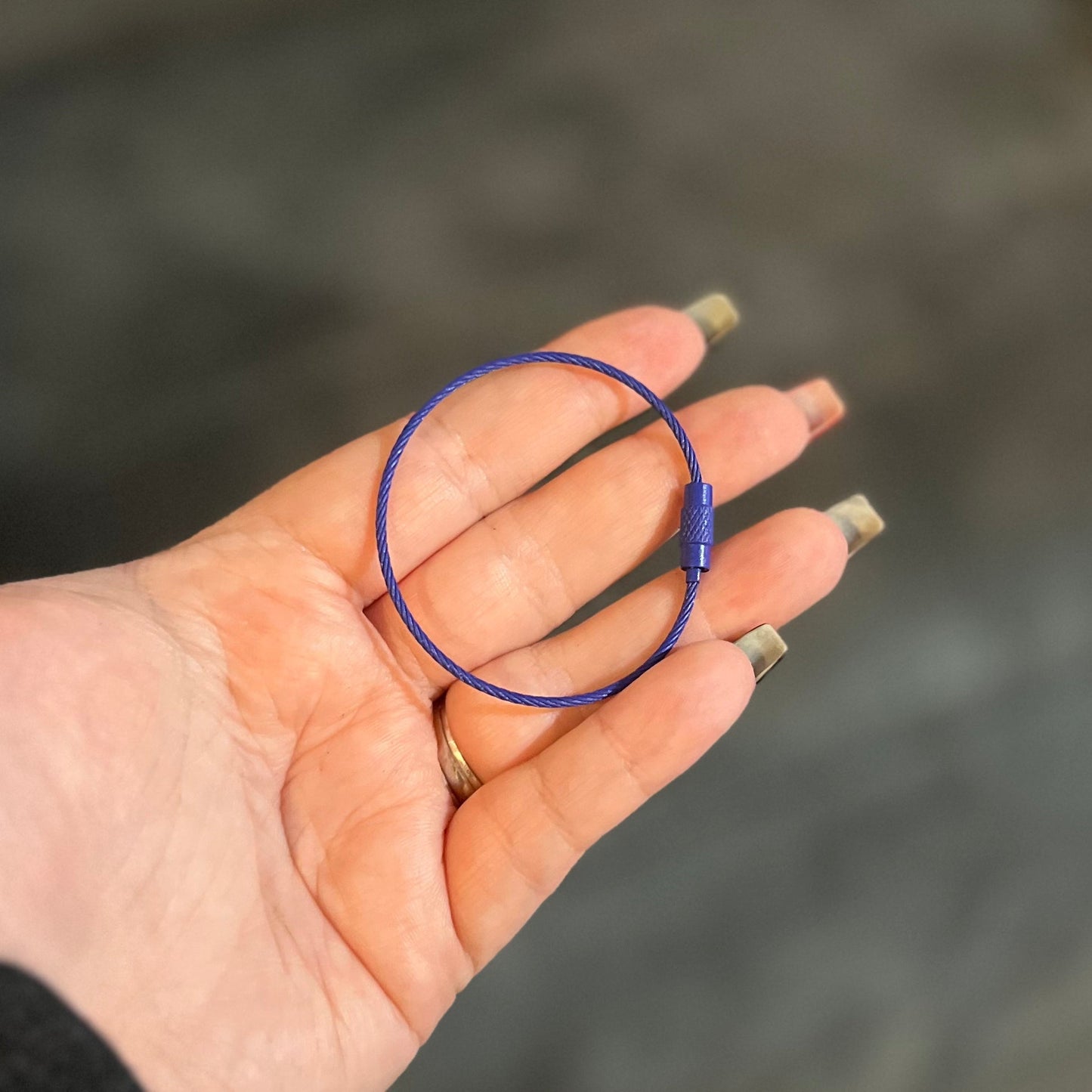 Wire Cable Keychain Thingie - LoneStar Adhesive