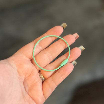 Wire Cable Keychain Thingie - LoneStar Adhesive