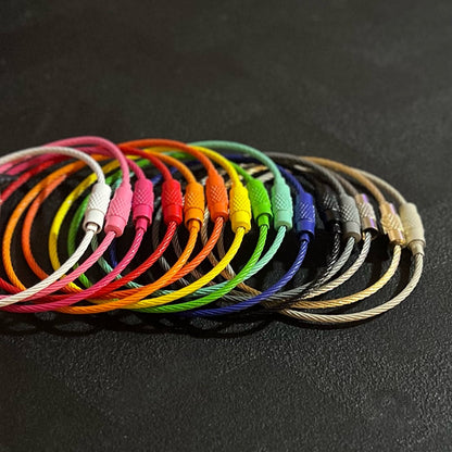 Wire Cable Keychain Thingie - LoneStar Adhesive