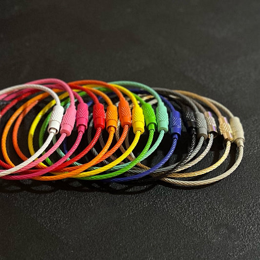 Wire Cable Keychain Thingie - LoneStar Adhesive