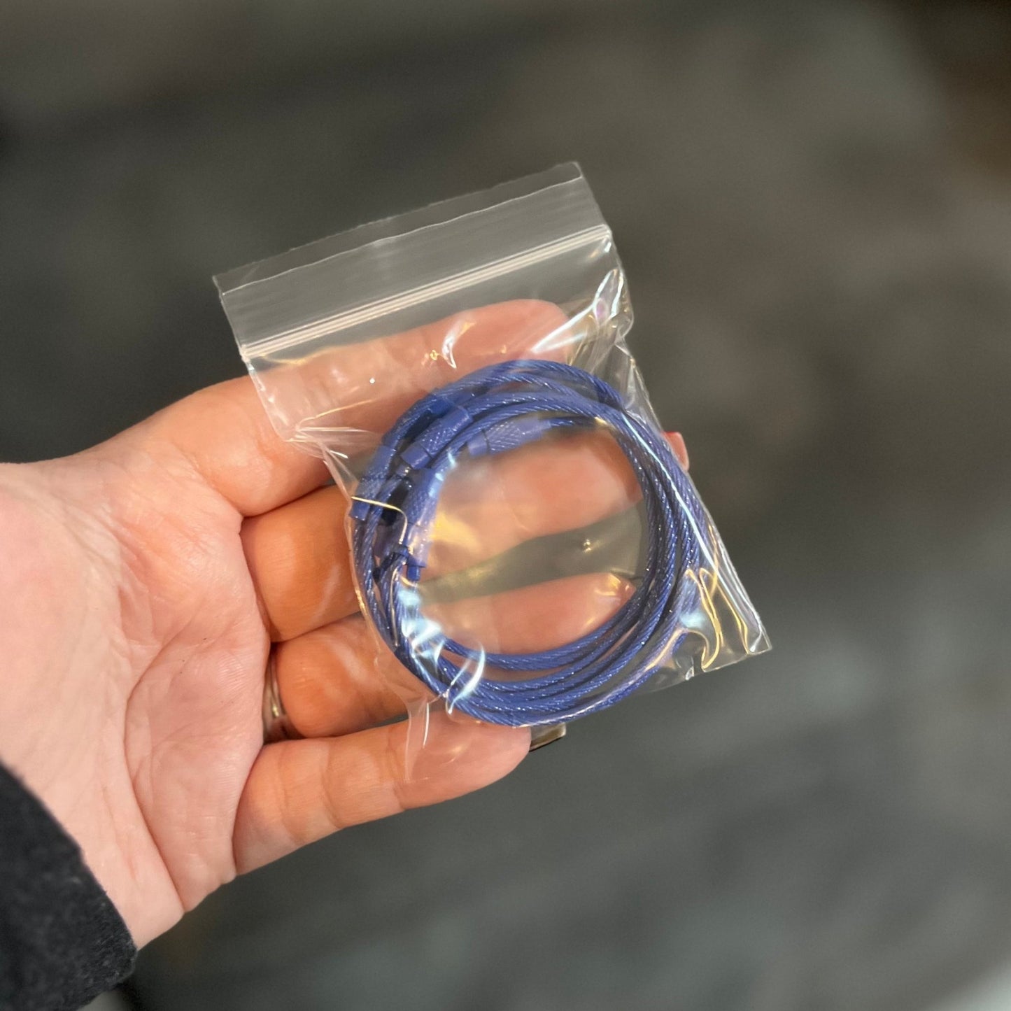 Wire Cable Keychain Thingie - LoneStar Adhesive