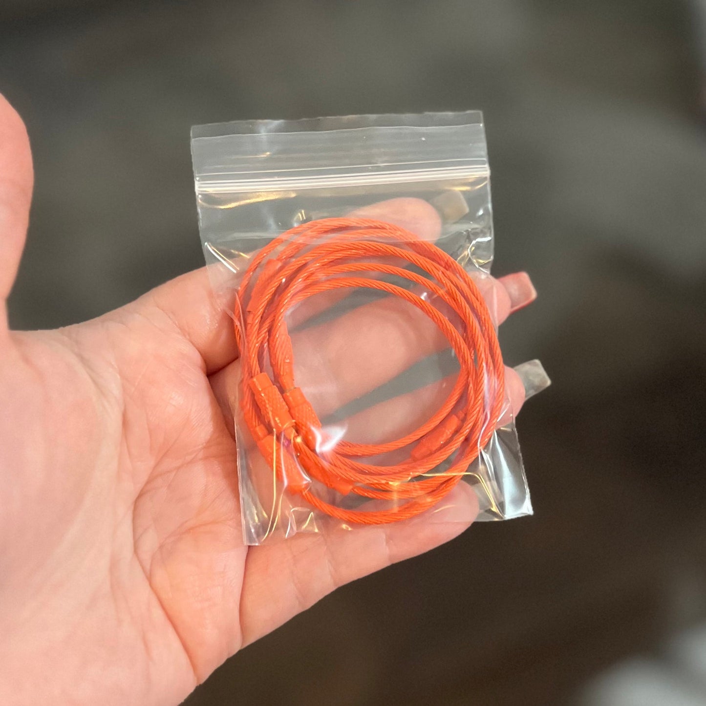 Wire Cable Keychain Thingie - LoneStar Adhesive