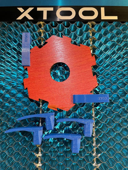 X Tool hold down pins | 3D printed | 100 % infill | Set of 8 - LoneStar Adhesive