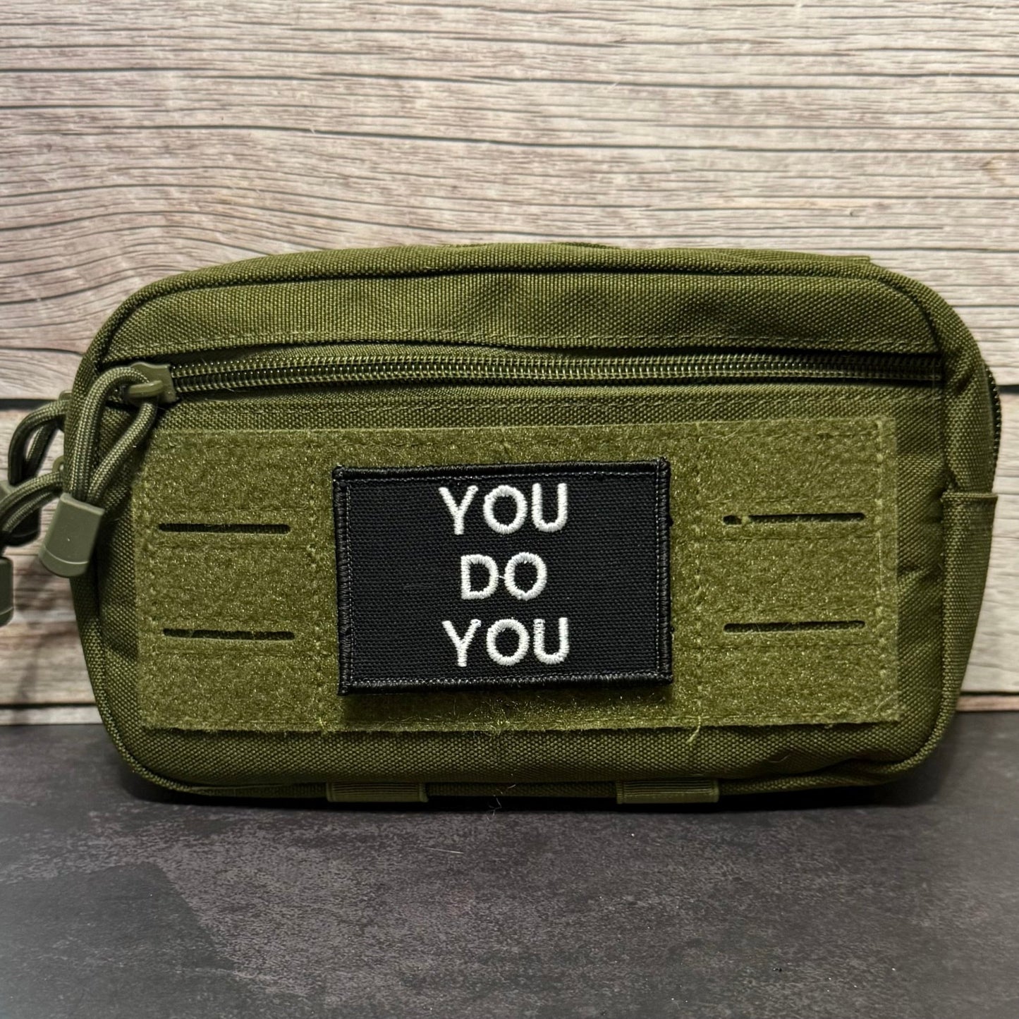 You Do You Funny Morale Patch, 2x3" | Made in USA | VELCRO® Brand Hook Backing - LoneStar Adhesive