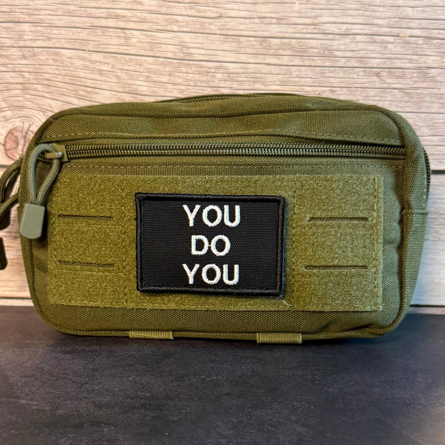 You Do You Funny Morale Patch, 2x3" | Made in USA | VELCRO® Brand Hook Backing - LoneStar Adhesive